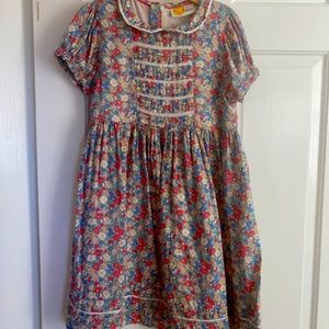 Mini boden floral dress 10y